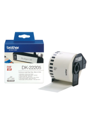 Brother DK-22205 Ρολό Ετικετογράφου συνεχούς χαρτιού (62mm x 30.5m)